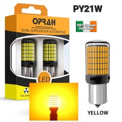 2pcs  PY21W LED Bulbs 144smd CanBus Turn Signal Light