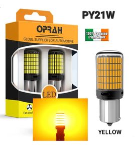 2pcs  PY21W LED Bulbs 144smd CanBus Turn Signal Light