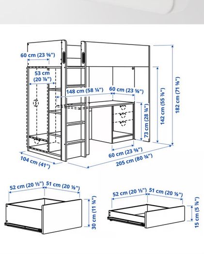 loft bed