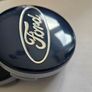 Ford 54mm wheel Centre Caps hubcaps Center Caps Blue with Silver Logo Focus Mondeo (4 Caps 15euro) Image 2
