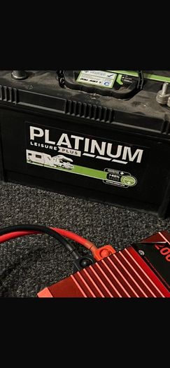 invertors and leisure battery's for campers