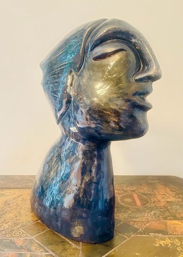 Original signed  Ceramic Sculpture by Belfast Artist Carol Henry