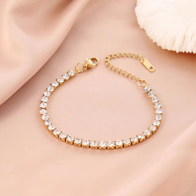 Tennis Bracelet with Zircon