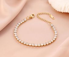 Tennis Bracelet with Zircon
