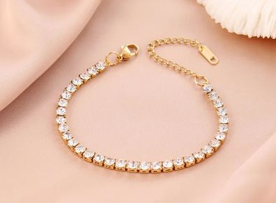 Tennis Bracelet with Zircon