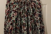 Loose peacock top, Tu, size 12