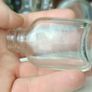 499 - Set of 6 Vintage Clear Glass Screw Cork Top Collectible Decorative Bottles and Jars Image 6
