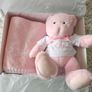 Personalized blanket and teddy for a Baby Ada FREE Image 2
