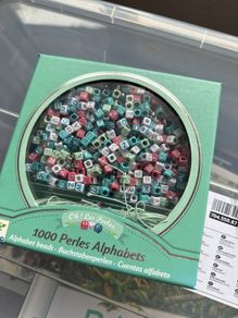 Djeco alphabet beads