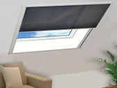 Plisse Insect Screen for Windows Aluminium 120x120 cm