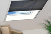 Plisse Insect Screen for Windows Aluminium 120x120 cm
