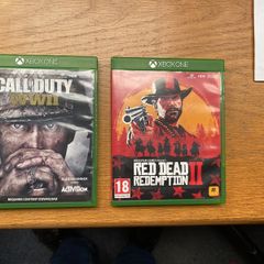 Xbox One Call of Duty WWII & Red Dead Redemption 2 Games