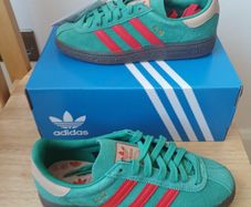 Adidas SPR25 Sapporo City Series Green/Red - UK 3.5 / EU 36 - Brand New in Box
