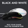 Logitech G203 Lightsync Gaming Mouse with Customizable RGB Lighting, 6 Programmable Buttons, Gaming Grade Sensor, 8 k dpi Tracking, Light Weight Image 7