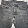 Diesel Tepphar Slim-Carrot Mens Grey Denim Jeans W30 L30 Image 8