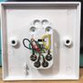 RJ11 White Plate Telephone Socket Image 2