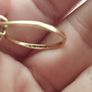 Stunning 9k  Gold O Size Hallmarked Ring Image 8