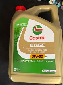 Castrol Edge 5w30 LL oil