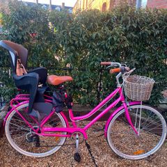 ladies pink bike