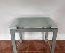 Glass Top Side Table / coffee Table