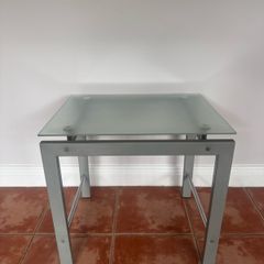 Glass Top Side Table / coffee Table