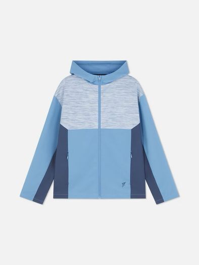 Light Blue Zip-Up Active Jacket: 14-15yrs