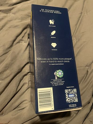 Oral b pro 1 braun electric toothbrush with travel case