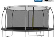 Trampoline Set Round 460x80 cm 150 kg