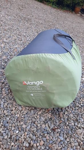 Vango double camp bed self inflating mat. 7.5cm oddyssey