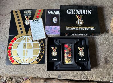 vintage guiness records boards game