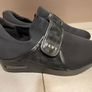 DKNY Black Raina Slip On Wedge Sneakers women's shoes size 39 Image 5