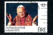 Ireland 1979 - Scott # 456 Pope John Paul II Visit to Ireland - Fine Used Condition