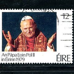 Ireland 1979 - Scott # 456 Pope John Paul II Visit to Ireland - Fine Used Condition