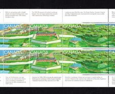 1995 Canada 275th Anniversary of Fortress of Louisbourg Commemorative Stamp Booklet Mint Never Hinged (MNH)
