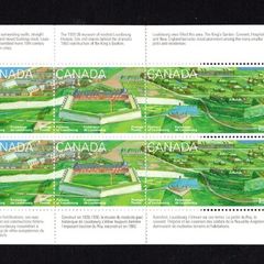 1995 Canada 275th Anniversary of Fortress of Louisbourg Commemorative Stamp Booklet Mint Never Hinged (MNH)