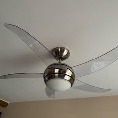 5 Blade Ceiling Fan & Light Including Remote