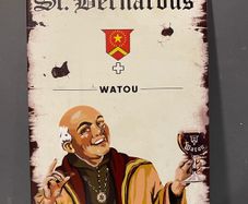 St Bernardus Tin Metal Sign