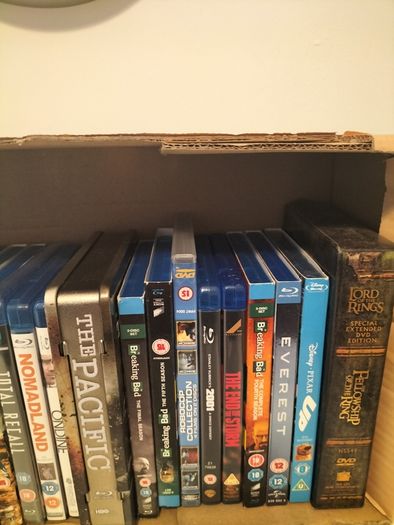 Blu Ray  & DVD's