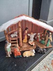 Christmas nativity set