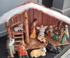 Christmas nativity set