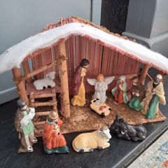 Christmas nativity set