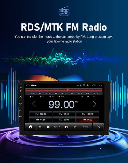 10.1 Inch Android 13 For VW Volkswagen Touran 2016 2017 2018 Car Radio Multimedia Player Wireless DSP