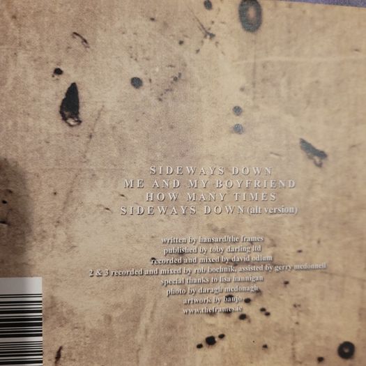 The Frames - Sideway Down. Single.