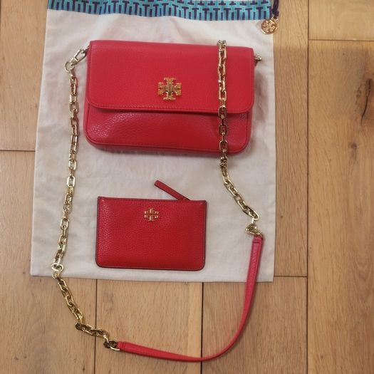 Tory Burch bag and purse (authentic)