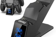 OIVO PS4 Controller Charger, 1.8H Fast PS4 Charging Dock for Sony Playstation 4 Controllers, Playstation 4 Controller Charger for Playstation4 / PS 4 /Slim/Pro Controller
