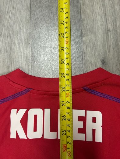 Genuine Vintage 2004 Puma Czechia Jan Koller Home Jersey Shirt Mens Large