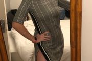 ZARA mini smock dress