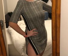 ZARA mini smock dress