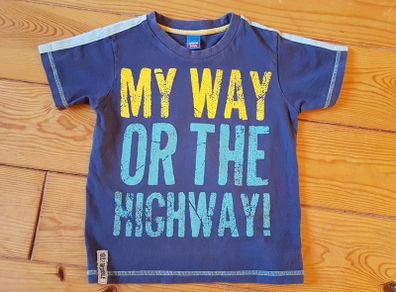 Age 5 Navy Logo Teeshirt