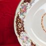 Large, beautiful oval serving platter by Arklow Pottery (Larne pattern / No. 2384) - Vintage from Ireland Image 7